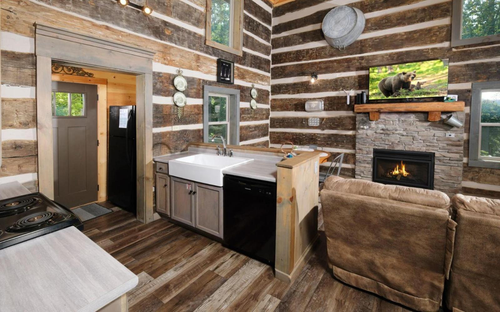 Sheriffs Cabin Gatlinburg Bagian luar foto